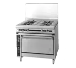 Jade Range JTRH-4-36C Commercial Range, 36" W with 4 Burners and Convection oven - 170,000 BTU