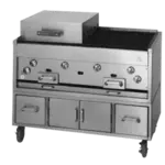 Jade Range KC-48-RAD 48.00" Gas Countertop Standard Duty Radiant Charbroiler with Manual Control - 105000 - 156000