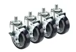 Krowne Metal 28-147S Krowne Heavy Duty 3/4"-10 Threaded Stem Caster