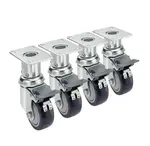 Krowne Metal 28-160S Krowne Adjustable Height Plate Caster