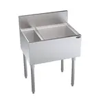 Krowne Metal KR19-MS26R-7 Underbar Ice Bin/Cocktail Station, Bottle Well Bin