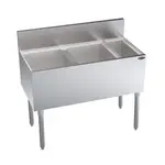 Krowne Metal KR19-MS38L-10 Underbar Ice Bin/Cocktail Station, Bottle Well Bin