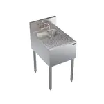 Krowne Metal KR24-MD18 Underbar Sink Unit, 1 Compartment, 18"W x 24"D