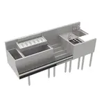 Krowne Metal Krowne KR24-MT72-10 Royal Series 72” Workstation with 8” elixir well