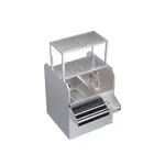 Krowne Metal KRPT-36LP-10 Royal Series Underbar Workstation