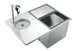 Krowne Metal WS-2 Krowne Drop-In Ice/Water Station