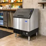 Manitowoc UYP0190A 26" Half-Dice Ice Maker With Bin, Cube-Style - 100-200 lbs/24 Hr Ice Production, Air-Cooled,
