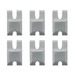 Metro 9184P Polymer Mounting Clips (tabs)