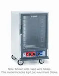 Metro C515-PFC-L Half Height Aluminum Proofer Cabinet, Mobile, Half-Height