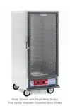 Metro C517-HFC-U C5™ 1 Series Heated Cabinet, Mobile