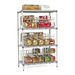 Metro MQCR244874 Max Q Can Rack configuration 24"D x 48"W x 74"H