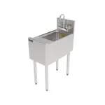 Perlick TSF12DS TSF Series Underbar Wet Waste Sink Unit