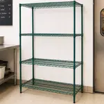 Quantum Food Service RWR72-1830LDP NSF Shelf Wire Shelving Unit