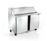 Silver King SKP4812A-ESUS1 48.00'' 2 Door Refrigerated Sandwich / Salad Prep Table with