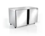 Silver King SKR48A-ESUS1 48.00'' 2 Section Undercounter Refrigerator with 2 Left/Right Hinged Solid Doors and Front Breathing Compressor