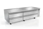 Silver King SKRCB79H-EDUS3 79.5" Drawer Refrigerated Chef Base with Top -