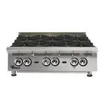 Star 806HA 6 Burner Hotplate, Countertop, Gas