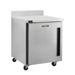 Traulsen CLUC-27F-SD-WTL 27.50'' 1 Door Worktop Freezer with Side / Rear Breathing Compressor - 6.5 cu. ft.