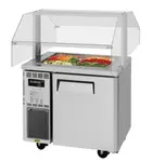 Turbo Air JBT-36-N Serving Counter, Cold Food, Stainless and Galvanized Steel