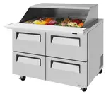 Turbo Air TST-48SD-18-D4-N-SL Super Deluxe Sandwich/Salad Mega Top Unit with