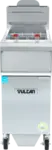 Vulcan 1VHG50AF Gas Floor Model Full Pot Fryer with Controls -