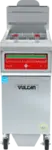 Vulcan 1VHG50CF Gas Floor Model Full Pot Fryer with Controls -