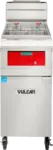 Vulcan 1VHG50D Gas Floor Model Full Pot Fryer with Controls -