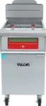 Vulcan 1VHG70C Gas Floor Model Full Pot Fryer with Controls -