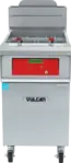 Vulcan 1VHG70D Gas Floor Model Full Pot Fryer with Controls -