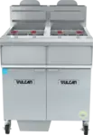 Vulcan 4VHG50AF Gas Floor Fryer with Controls and , -