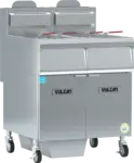 Vulcan 4VHG70AF Gas Floor Fryer with Controls and , -